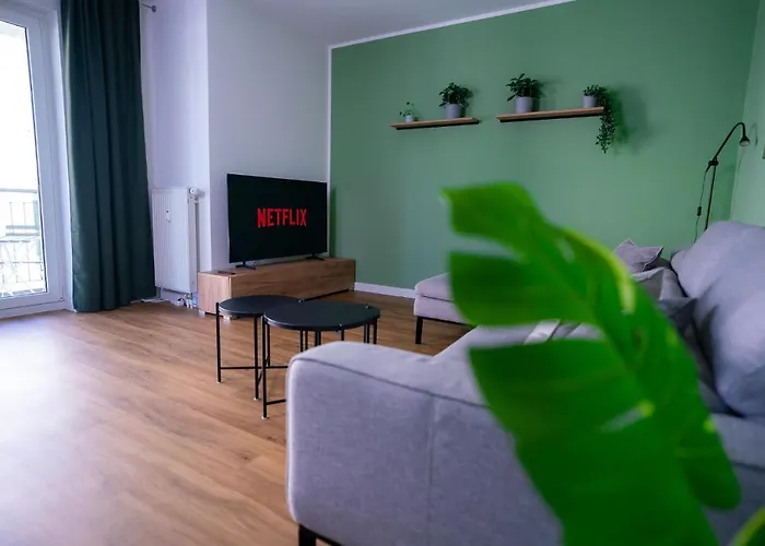 Design Apartment - Balkon - Induktionskochfeld - Zentral